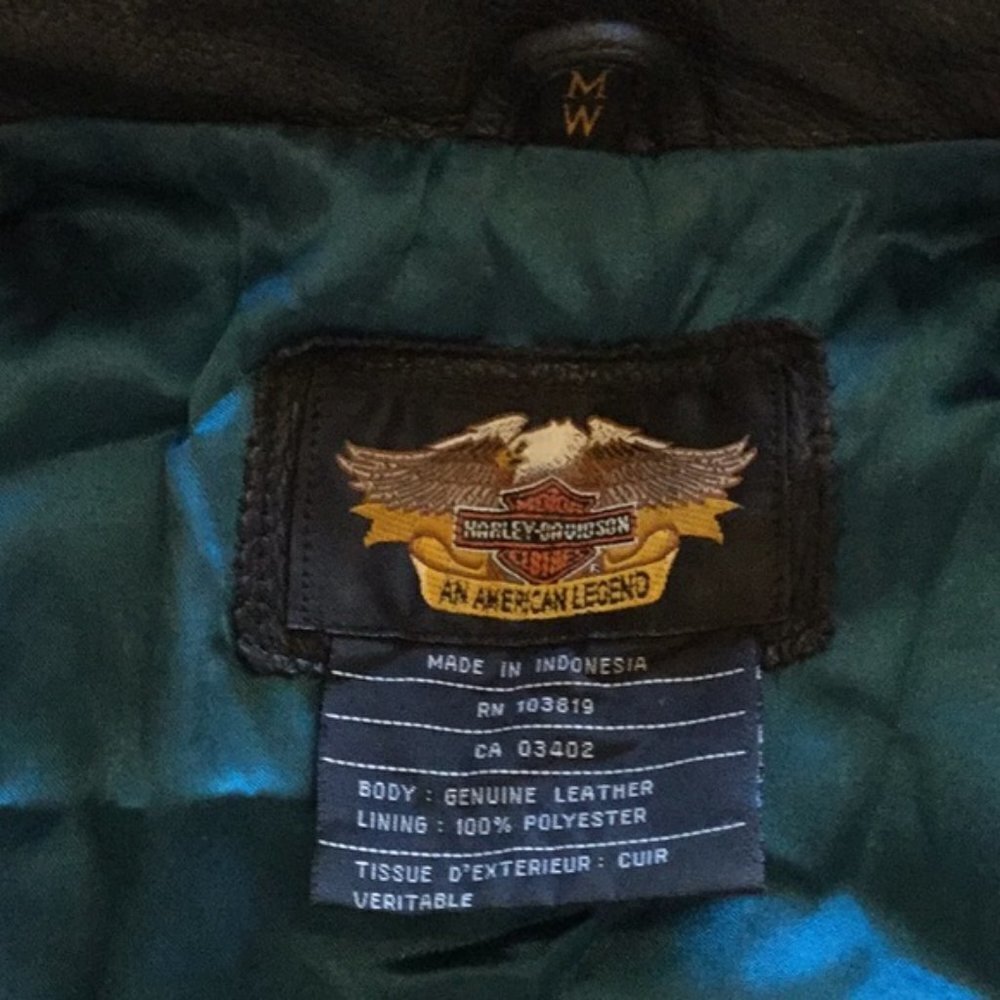 Authentic Harley Davidson Vest Women's Medium - Picture 7 of 8
